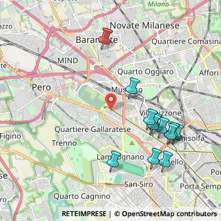 Mappa Via Giovanni Maria Bicetti De Buttinoni, 20151 Milano MI, Italia (2.23833)