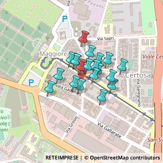 Mappa Via Giovanni Maria Bicetti De Buttinoni, 20151 Milano MI, Italia (0.139)