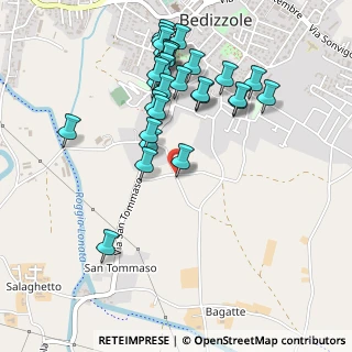 Mappa Via Casenuove, 25081 Bedizzole BS, Italia (0.50345)