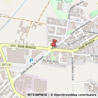 Mappa Viale brescia 25, 25080 Mazzano, Brescia (Lombardia)