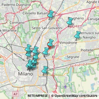 Mappa Via Regina Teodolinda, 20132 Milano MI, Italia (4.08471)