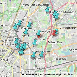 Mappa Via Regina Teodolinda, 20132 Milano MI, Italia (2.241)