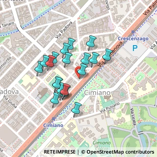 Mappa Via Regina Teodolinda, 20132 Milano MI, Italia (0.184)