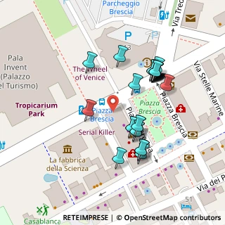Mappa Piazza Brescia, 30016 Lido di Jesolo VE, Italia (0.05423)