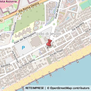 Mappa Piazza Brescia, 5, 30016 Jesolo, Venezia (Veneto)