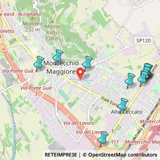 Mappa Via Conti Gualdo, 36075 Montecchio Maggiore VI, Italia (1.41083)