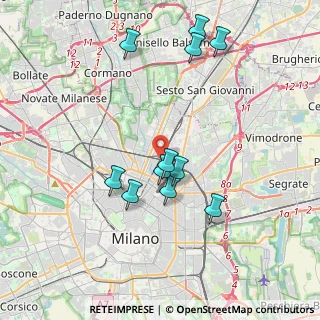 Mappa Via Privata Nicolò Bettoni, 20125 Milano MI, Italia (3.74455)