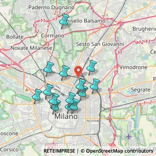 Mappa Via Privata Nicolò Bettoni, 20125 Milano MI, Italia (3.56929)