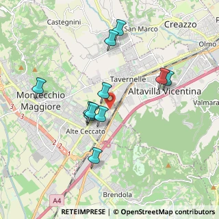 Mappa Via Bacchiglioni, 36075 Montecchio Maggiore VI, Italia (1.73)