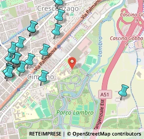 Mappa Via Andrea Bregno, 20132 Milano MI, Italia (0.74)