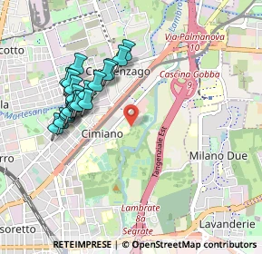 Mappa Via Rovato, 20132 Milano MI, Italia (0.914)