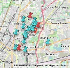 Mappa Via Rovato, 20132 Milano MI, Italia (1.49421)