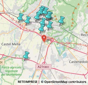 Mappa Via IV Novembre, 25010 San Zeno Naviglio BS, Italia (3.89)