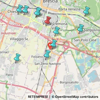 Mappa Via IV Novembre, 25010 San Zeno Naviglio BS, Italia (2.56909)