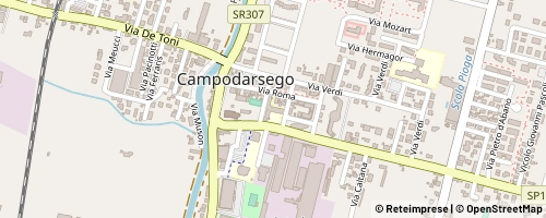 Mappa Campodarsego