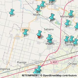 Mappa Via Ghetto di Sotto, 30035 Mirano VE, Italia (6.0895)