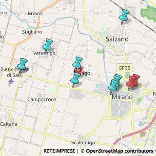 Mappa Via Ghetto di Sotto, 30035 Mirano VE, Italia (2.31455)