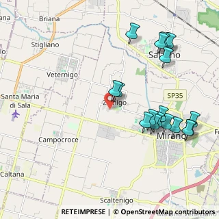 Mappa Via Ghetto di Sotto, 30035 Mirano VE, Italia (2.31444)