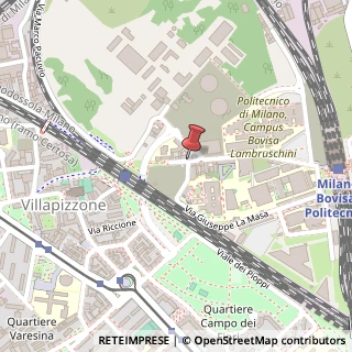 Mappa Via Raffaele Lambruschini,  29, 20156 Milano, Milano (Lombardia)