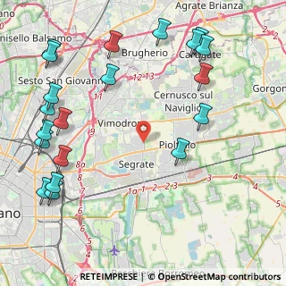 Mappa Via Bruno Buozzi, 20054 Segrate MI, Italia (5.6665)