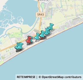 Mappa Via dei Pioppi 1° Accesso al Mare, 30016 Lido di Jesolo VE, Italia (1.30231)