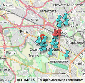 Mappa Via Busto Arsizio, 20151 Milano MI, Italia (1.42)