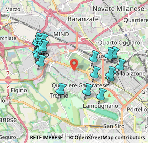 Mappa Via Busto Arsizio, 20151 Milano MI, Italia (1.9195)