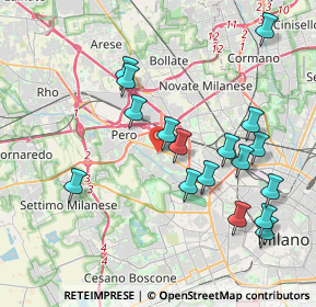 Mappa Via Busto Arsizio, 20151 Milano MI, Italia (4.04353)