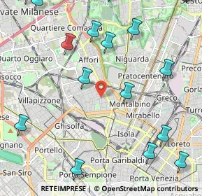 Mappa Via Luigi Manzotti, 20158 Milano MI, Italia (3.248)