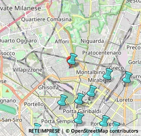 Mappa Via Luigi Manzotti, 20158 Milano MI, Italia (3.22714)