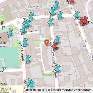 Mappa Via Luigi Manzotti, 20158 Milano MI, Italia (0.08519)