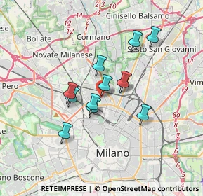 Mappa Via Luigi Manzotti, 20158 Milano MI, Italia (2.5925)
