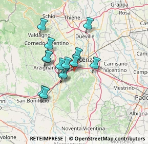 Mappa Via Europa, 36077 Altavilla Vicentina VI, Italia (10.80214)