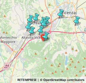 Mappa Via Europa, 36077 Altavilla Vicentina VI, Italia (3.14455)