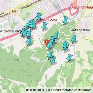 Mappa Via Europa, 36077 Altavilla Vicentina VI, Italia (0.88)