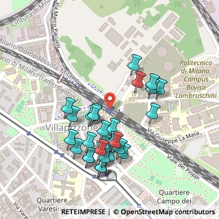 Mappa Milano Villapizzone, 20156 Milano MI, Italia (0.22667)