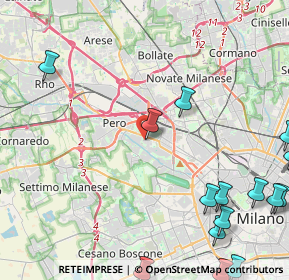 Mappa Via Parabiago, 20151 Milano MI, Italia (6.94722)