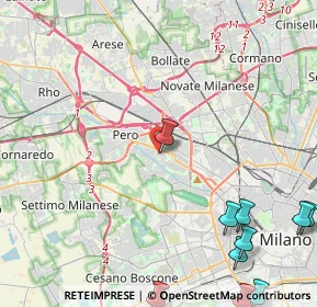 Mappa Via Parabiago, 20151 Milano MI, Italia (6.88545)