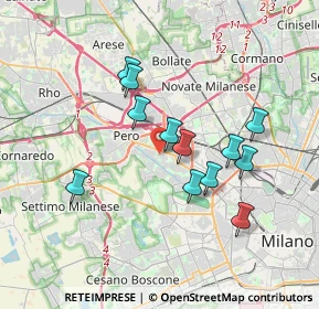 Mappa Via Parabiago, 20151 Milano MI, Italia (3.16)