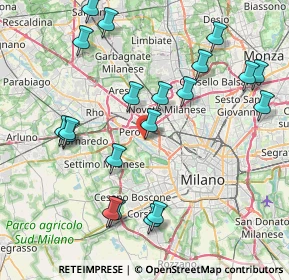 Mappa Via Parabiago, 20151 Milano MI, Italia (8.9)