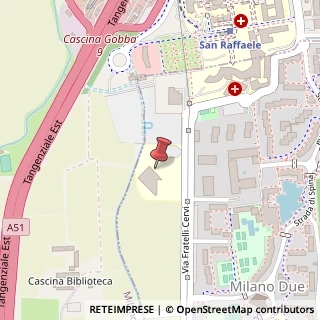Mappa Via Fratelli Cervi, 93, 20090 Segrate, Milano (Lombardia)