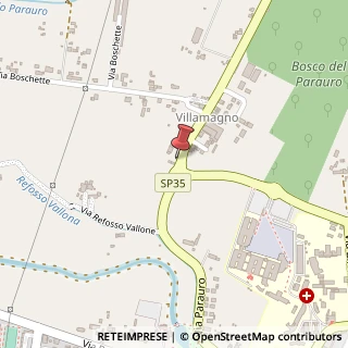 Mappa Via Parauro,  58, 30035 Mirano, Venezia (Veneto)