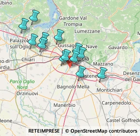 Mappa 25131 Brescia BS, Italia (11.70154)