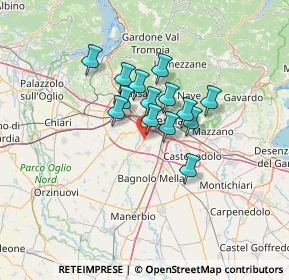 Mappa 25131 Brescia BS, Italia (8.96214)