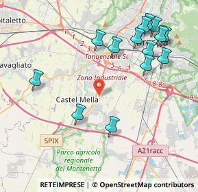 Mappa 25131 Brescia BS, Italia (4.695)