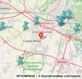 Mappa 25131 Brescia BS, Italia (5.63636)