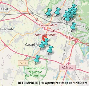 Mappa 25131 Brescia BS, Italia (4.50538)