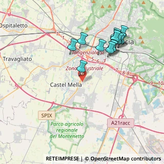 Mappa 25131 Brescia BS, Italia (4.14714)