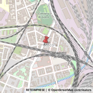 Mappa Piazza Greco, 2, 20125 Milano, Milano (Lombardia)