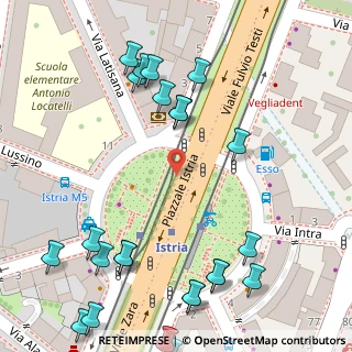 Mappa Viale Testi Fulvio, 20159 Milano MI, Italia (0.08333)